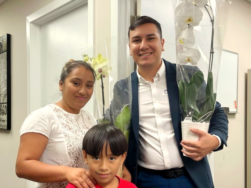 Grateful Client Family - Immigration Case Won